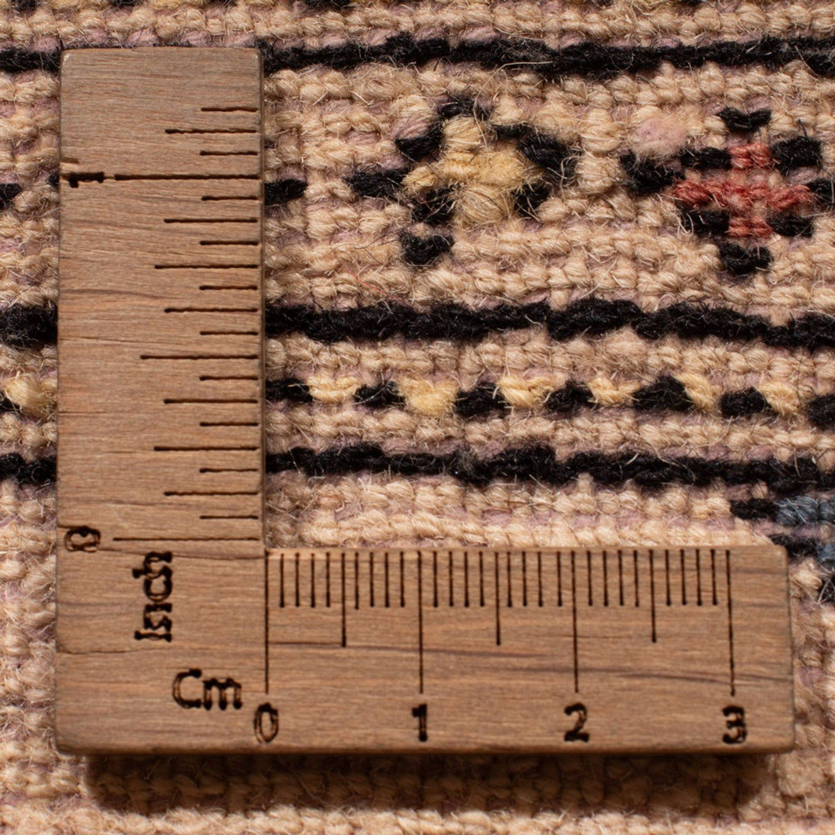 Runner Pakistani Rug - 217 x 76 cm - beige