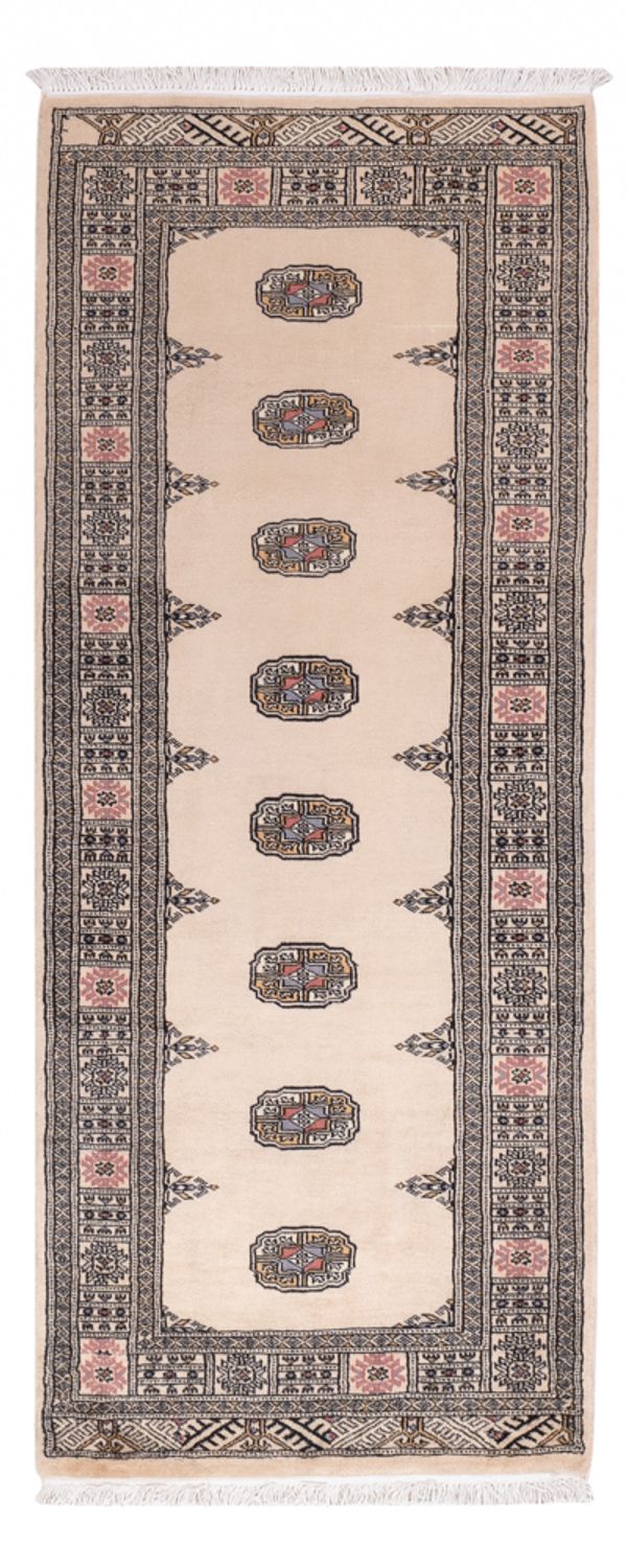 Runner Pakistani Rug - 195 x 77 cm - beige