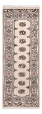 Runner Pakistani Rug - 206 x 75 cm - beige