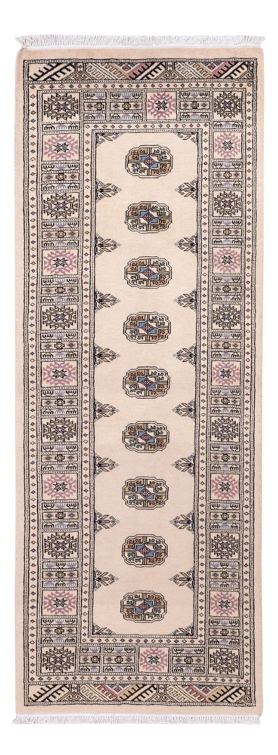 Runner Pakistani Rug - 206 x 75 cm - beige