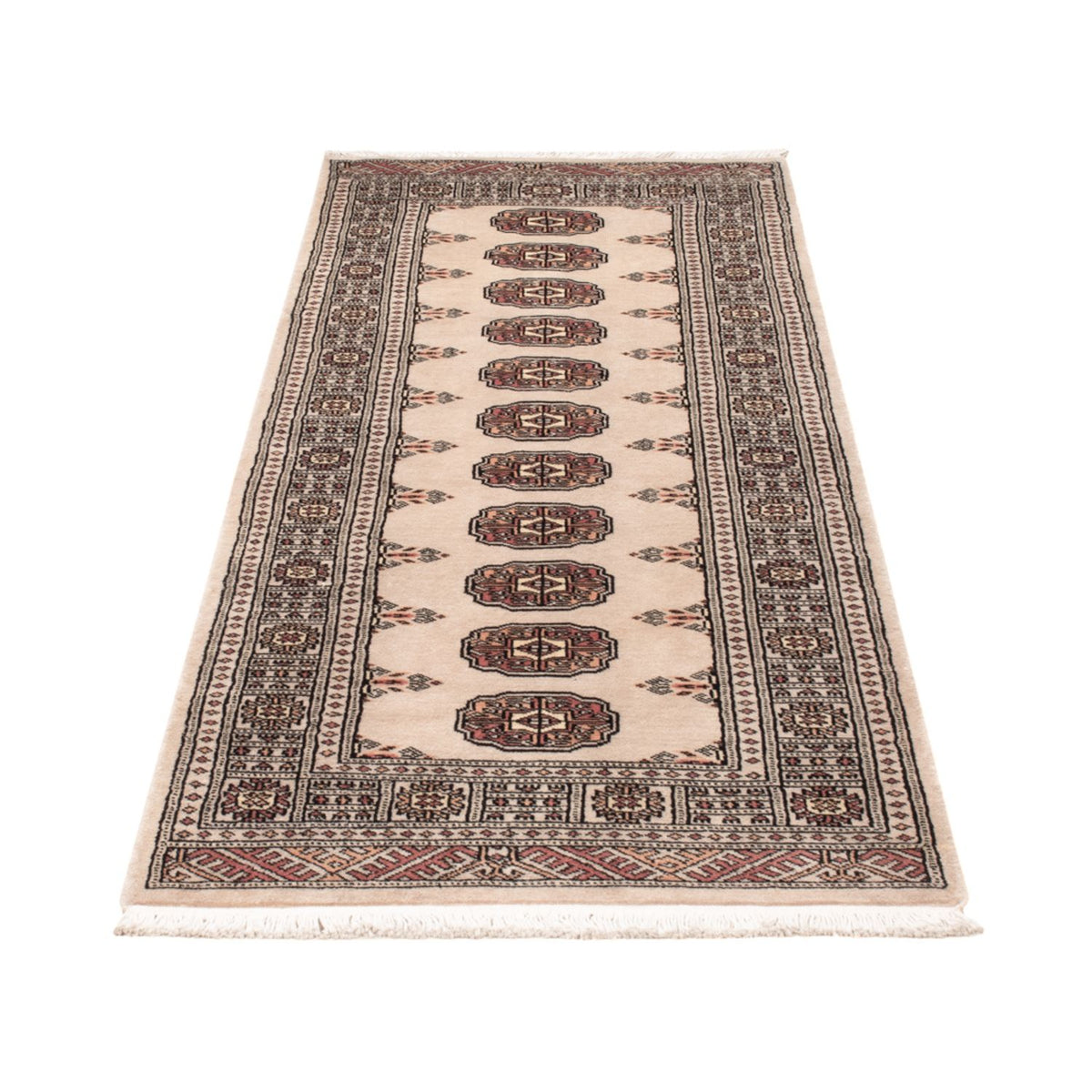 Runner Pakistani Rug - 204 x 75 cm - beige