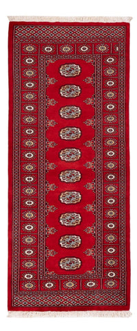 Runner Pakistani Rug - 183 x 78 cm - red