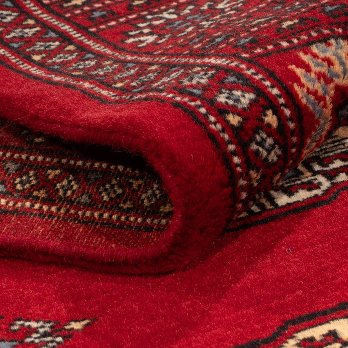 Runner Pakistani Rug - 200 x 79 cm - red