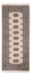 Pakistani Rug 77x193cm - Oriental Rug - Runner / Beige / 77 x 193 cm Runner