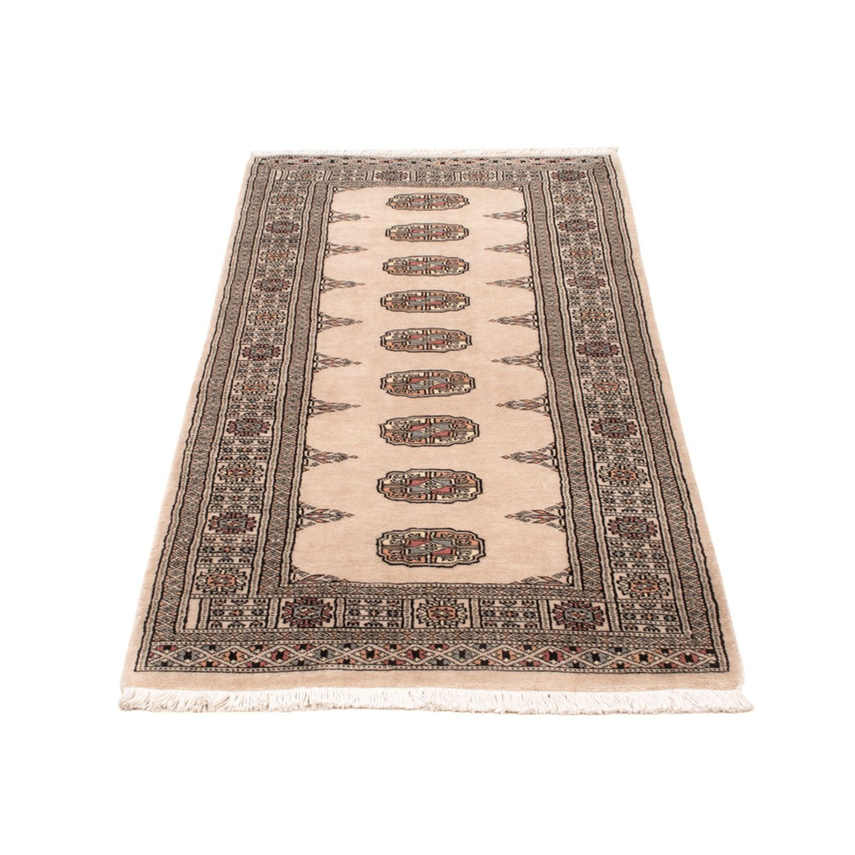 Runner Pakistani Rug - 193 x 77 cm - beige
