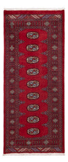 Pakistani Rug 80x191cm - Oriental Rug - Runner / Red / 80 x 191 cm Runner