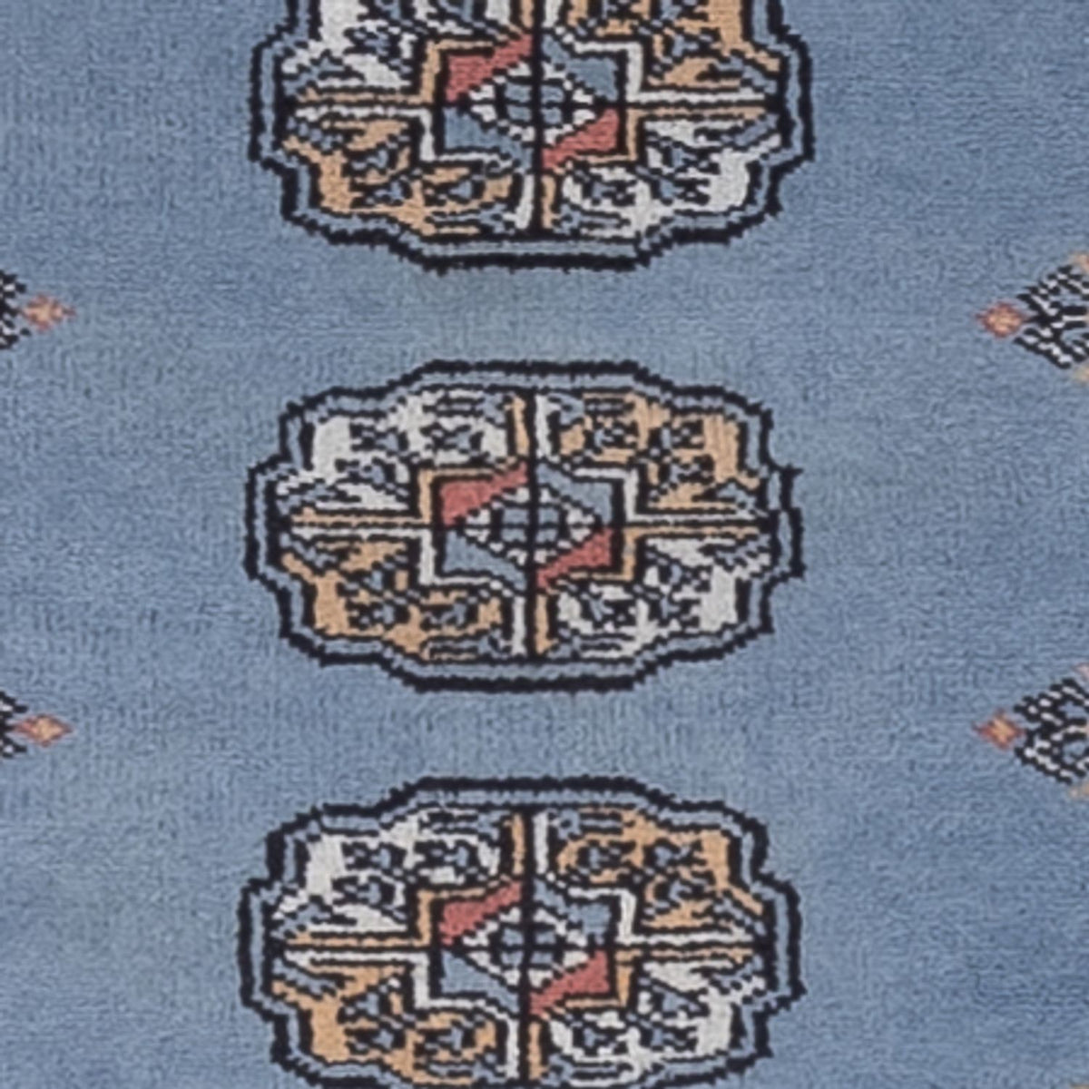 Runner Pakistani Rug - 189 x 75 cm - blue