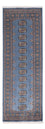 Runner Pakistani Rug - 209 x 76 cm - blue