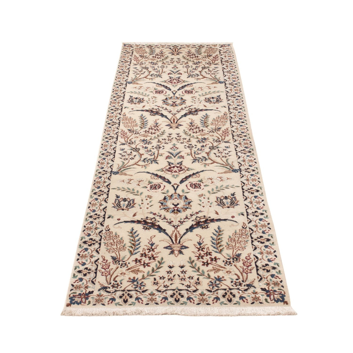 Runner Perser Rug - Nain - 226 x 59 cm - cream