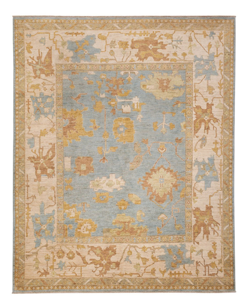 Ziegler Rug - Usak - 306 x 245 cm - turquoise