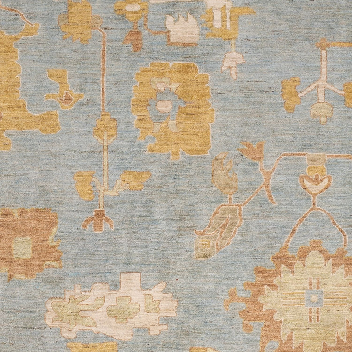 Ziegler Rug - Usak - 306 x 245 cm - turquoise