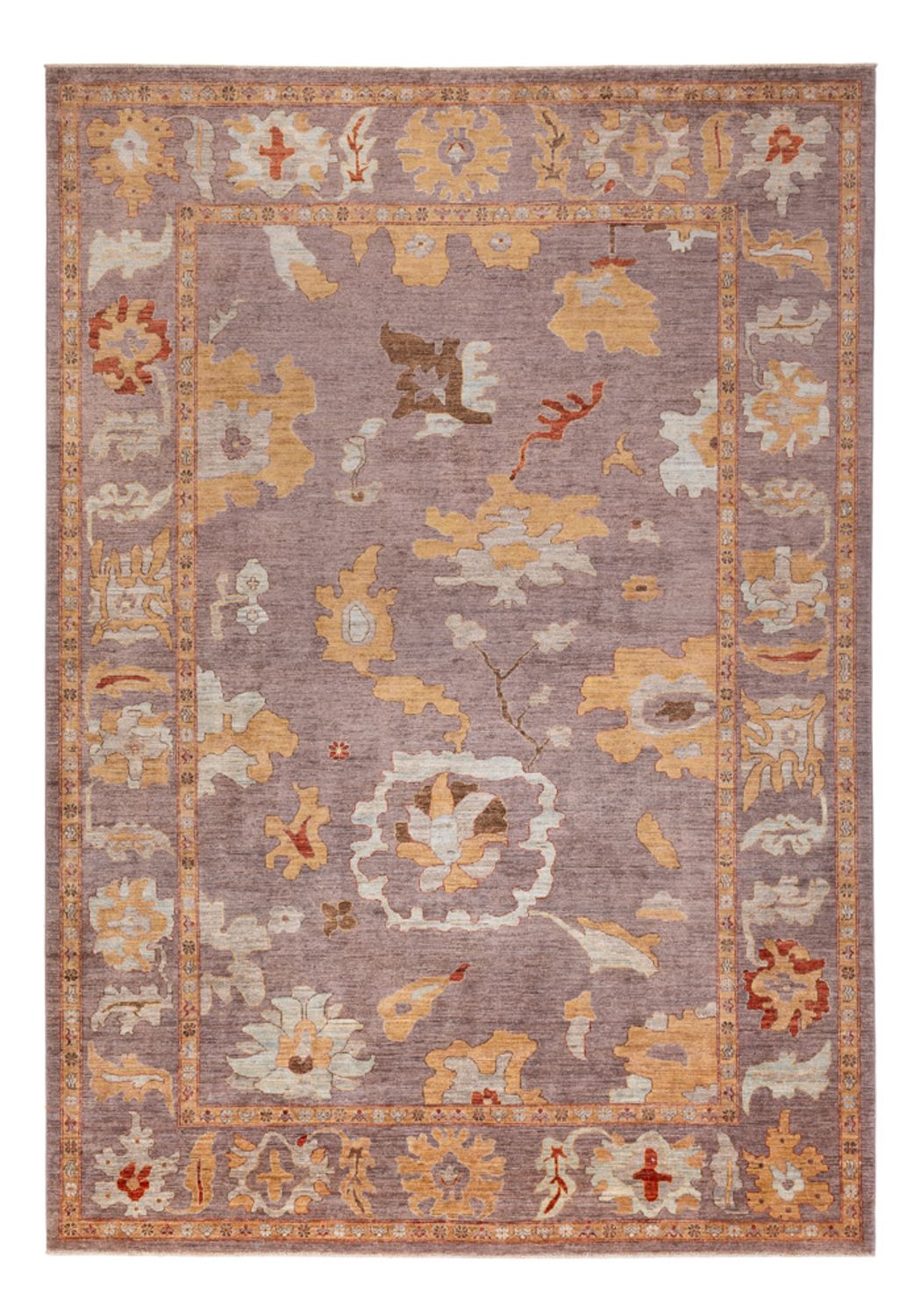 Ziegler Rug - Usak - 349 x 247 cm - dark blue