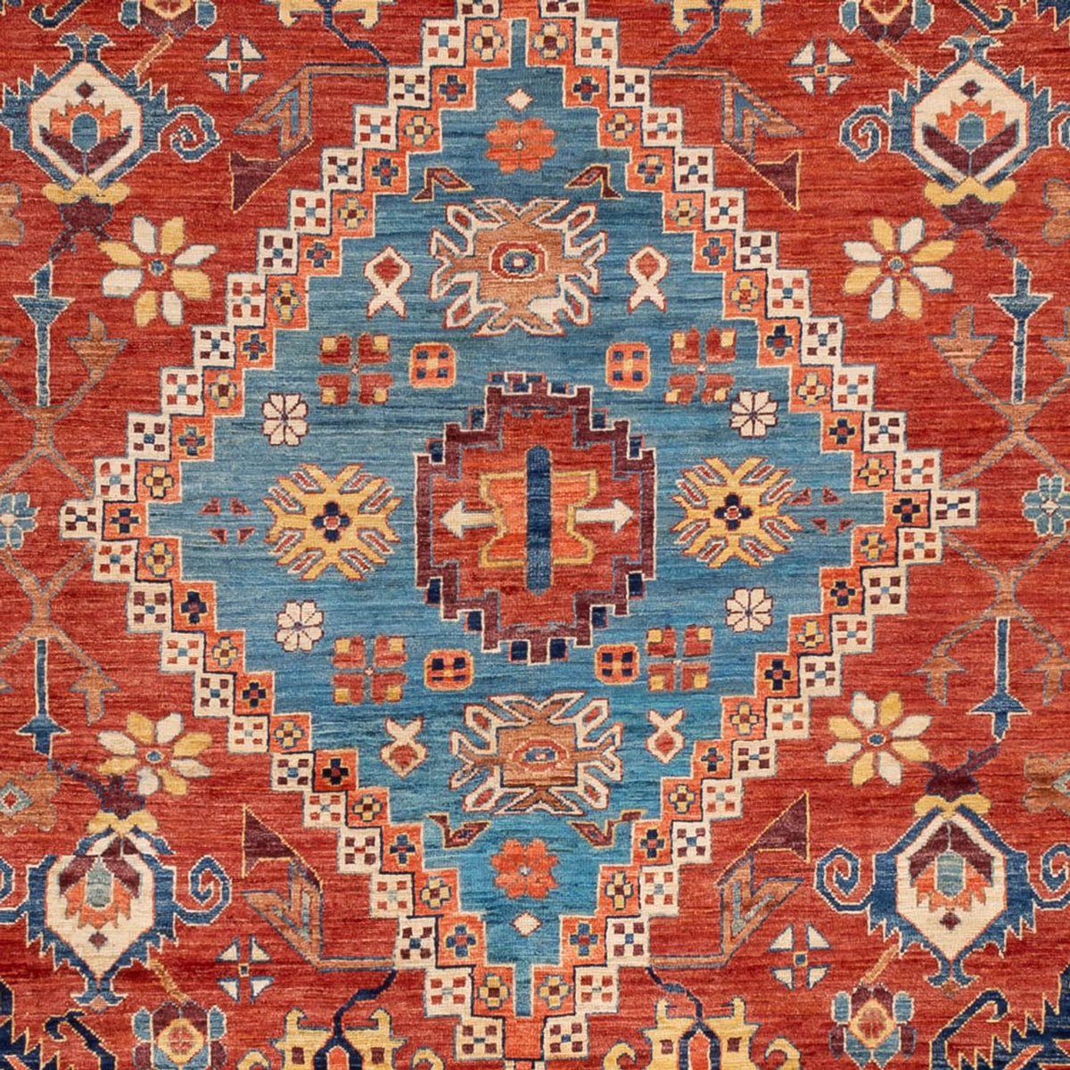 Ziegler Rug - Usak - 351 x 266 cm - red