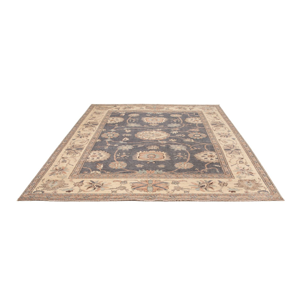 Ziegler Rug - Usak - 298 x 249 cm - sea blue