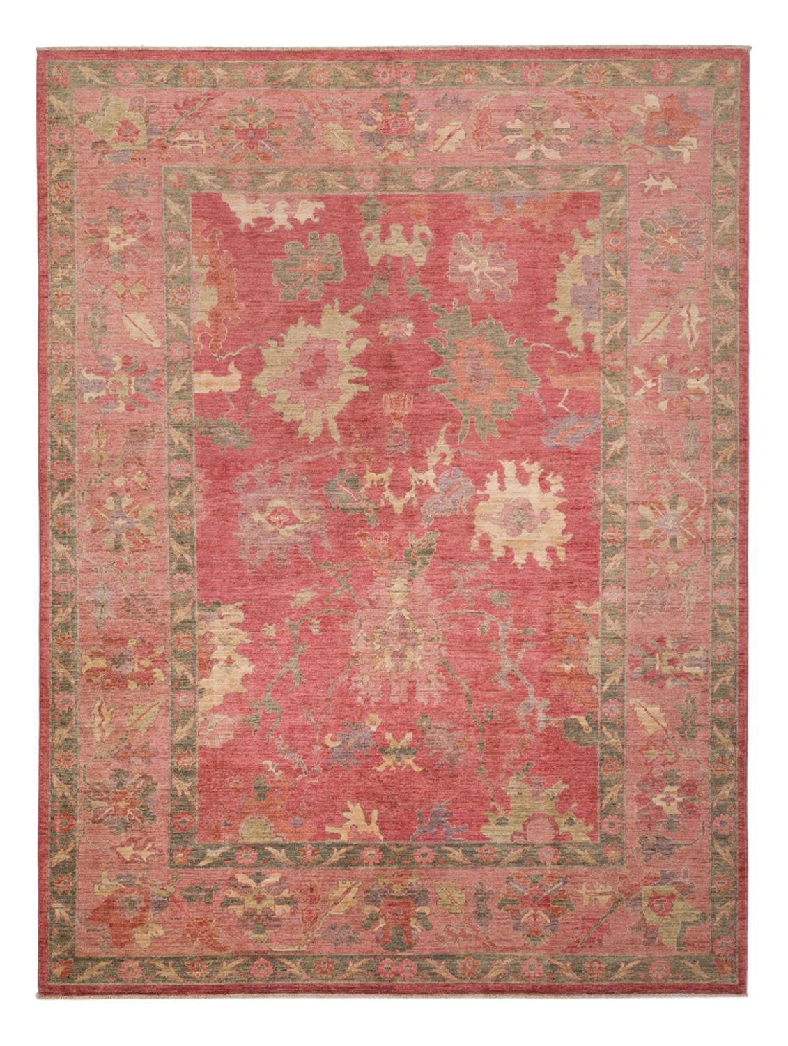 Ziegler Rug - Usak - 342 x 251 cm - red