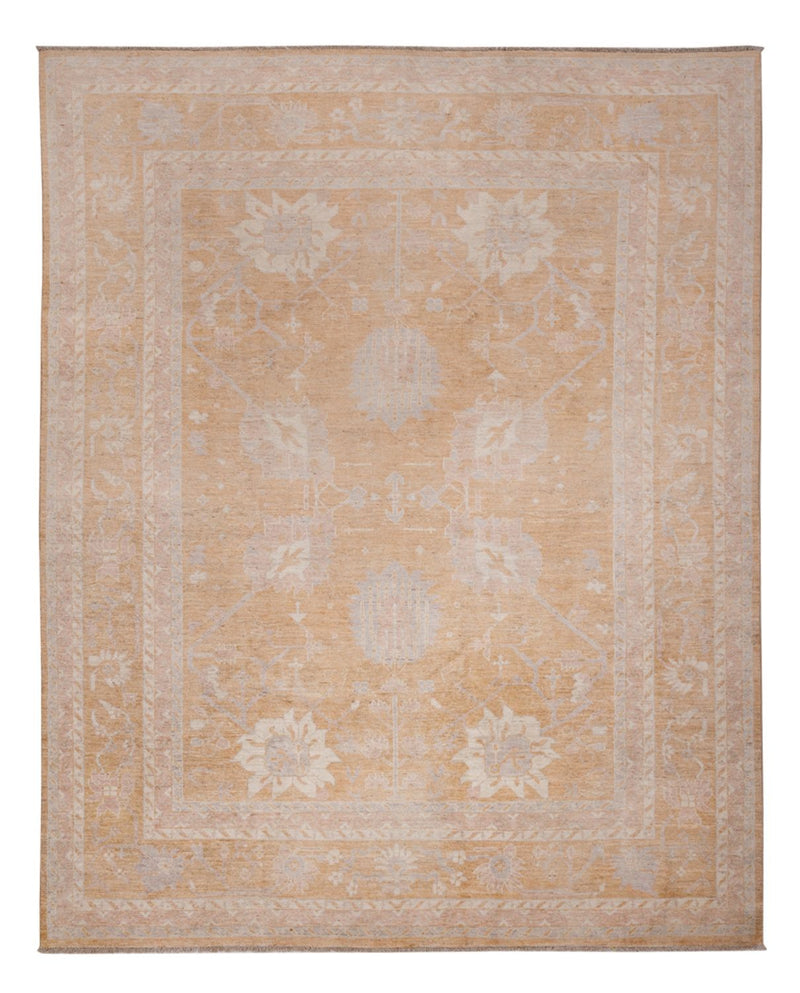 Ziegler Rug - Usak - 306 x 246 cm - dark beige