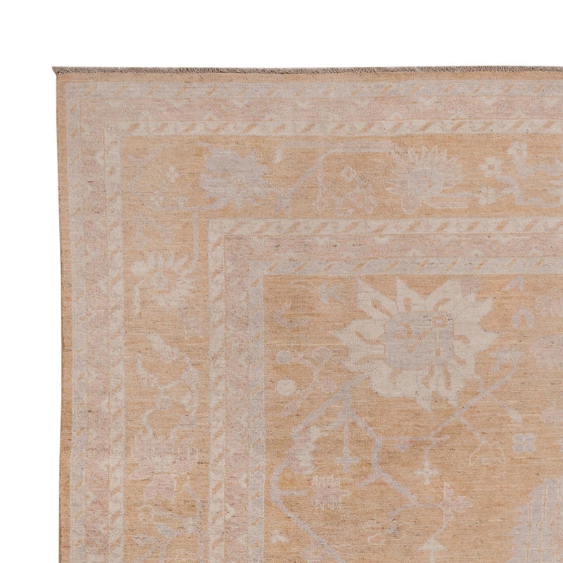 Ziegler Rug - Usak - 306 x 246 cm - dark beige