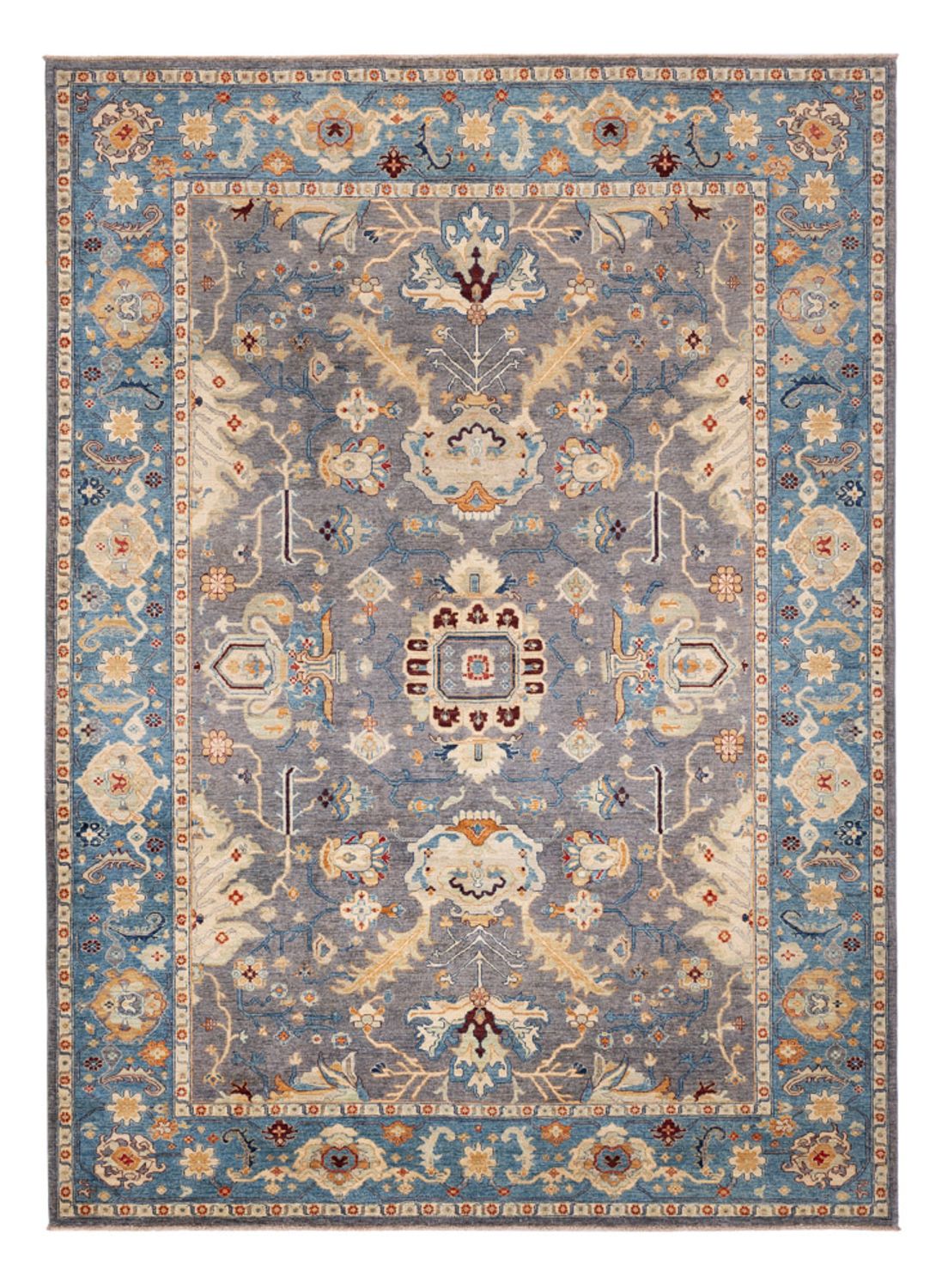 Ziegler Rug - Usak - 341 x 251 cm - dark blue