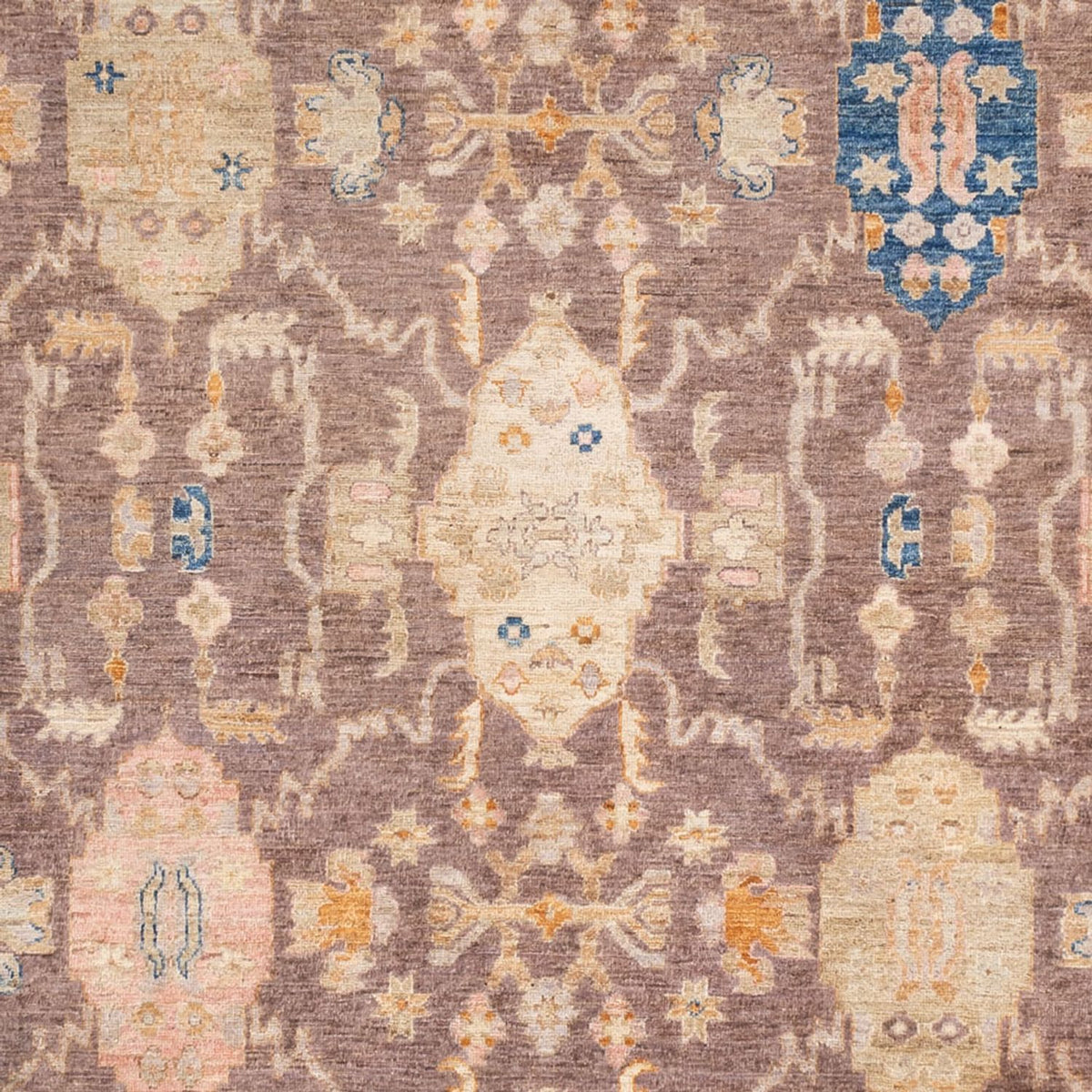 Ziegler Rug - Usak - 353 x 244 cm - dark beige