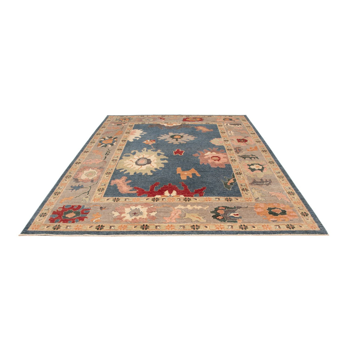 Ziegler Rug - Usak - 334 x 252 cm - blue