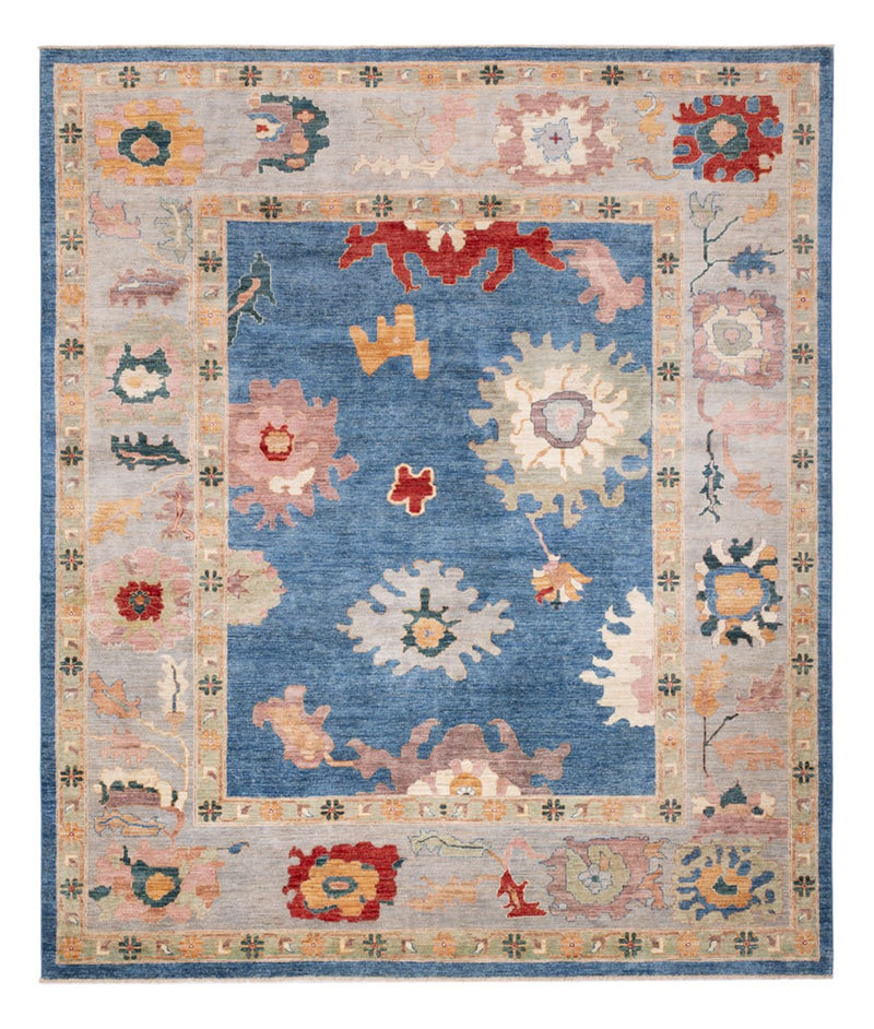 Ziegler Rug - Usak - 289 x 244 cm - blue