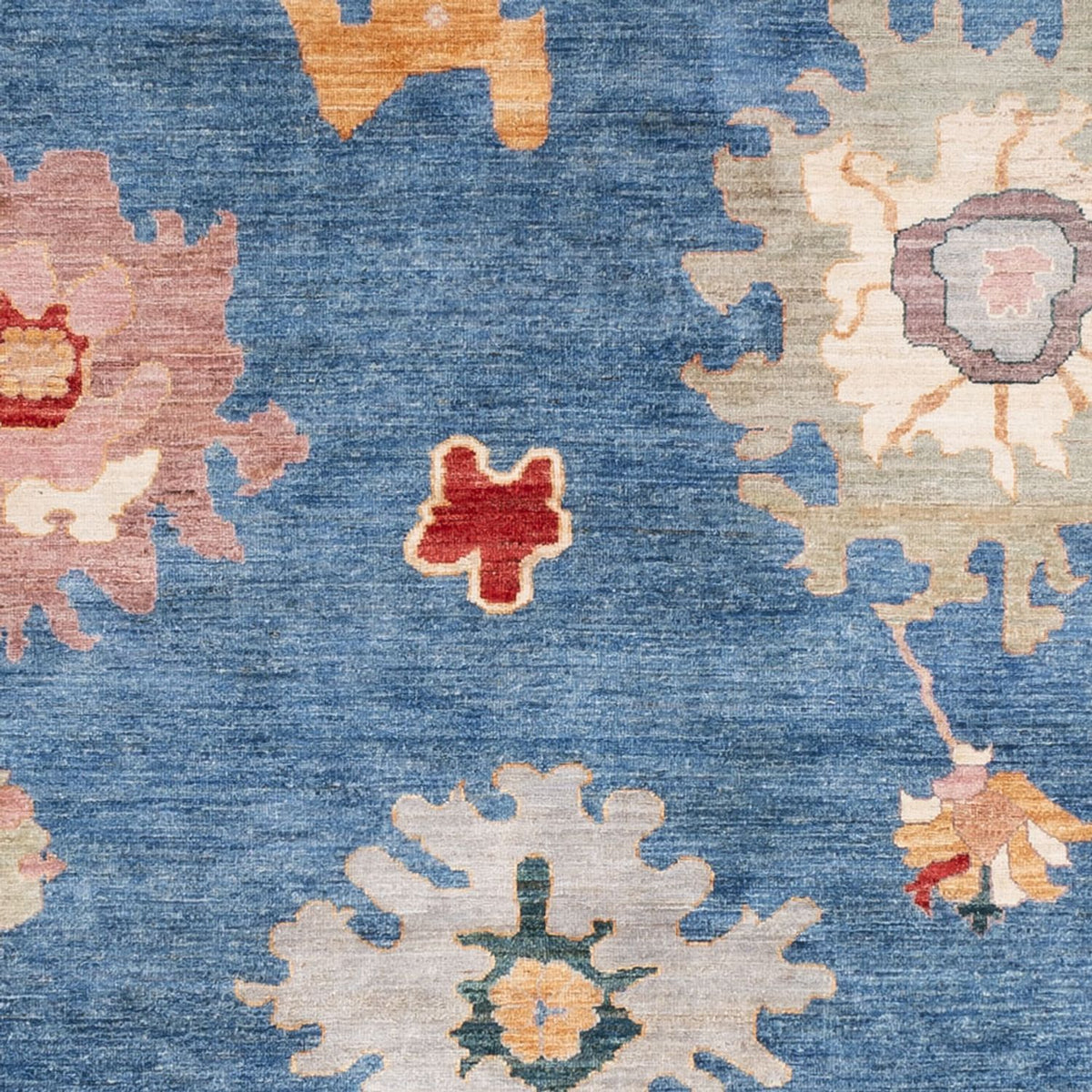 Ziegler Rug - Usak - 289 x 244 cm - blue