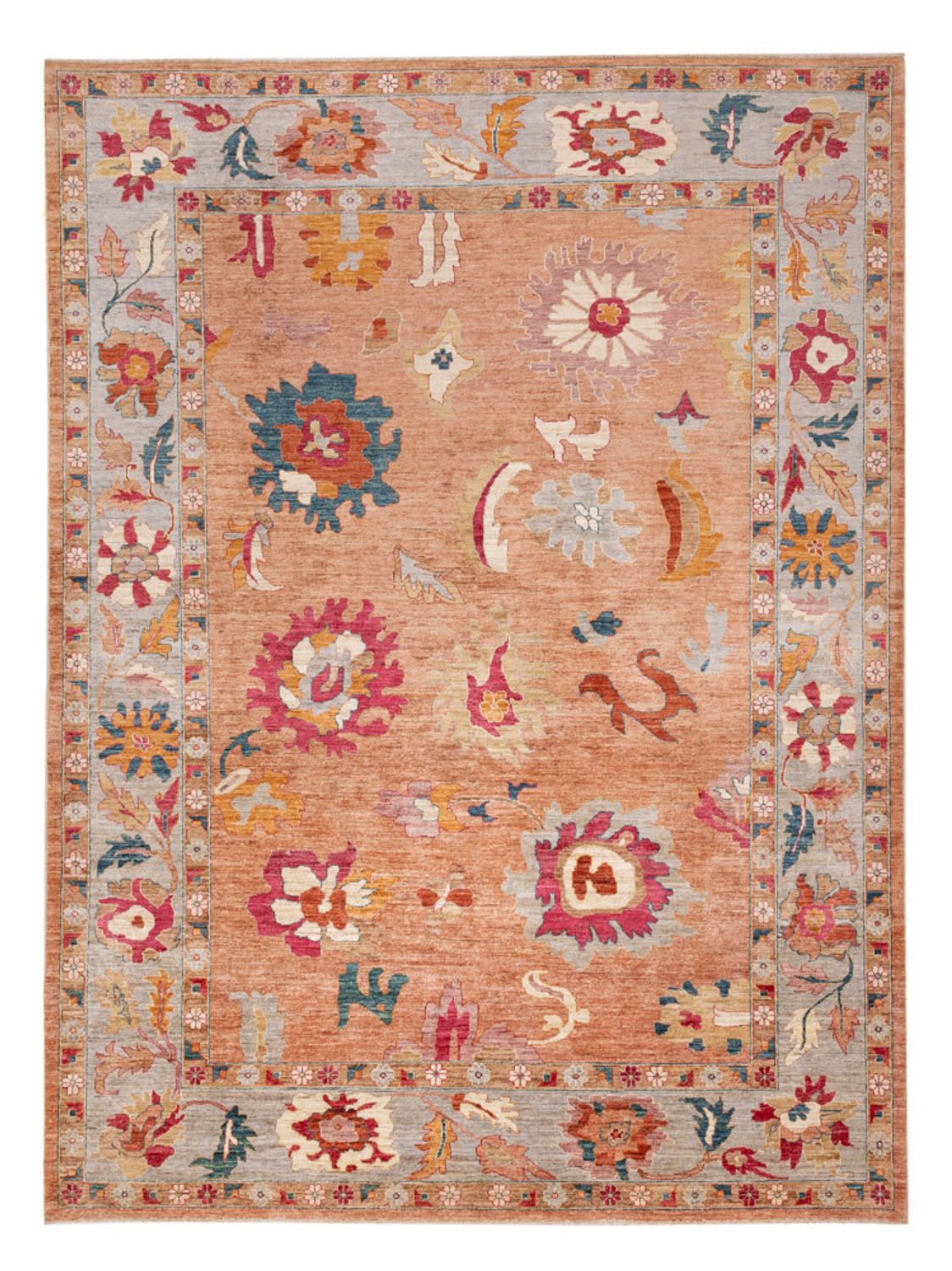 Ziegler Rug - Usak - 331 x 244 cm - light beige