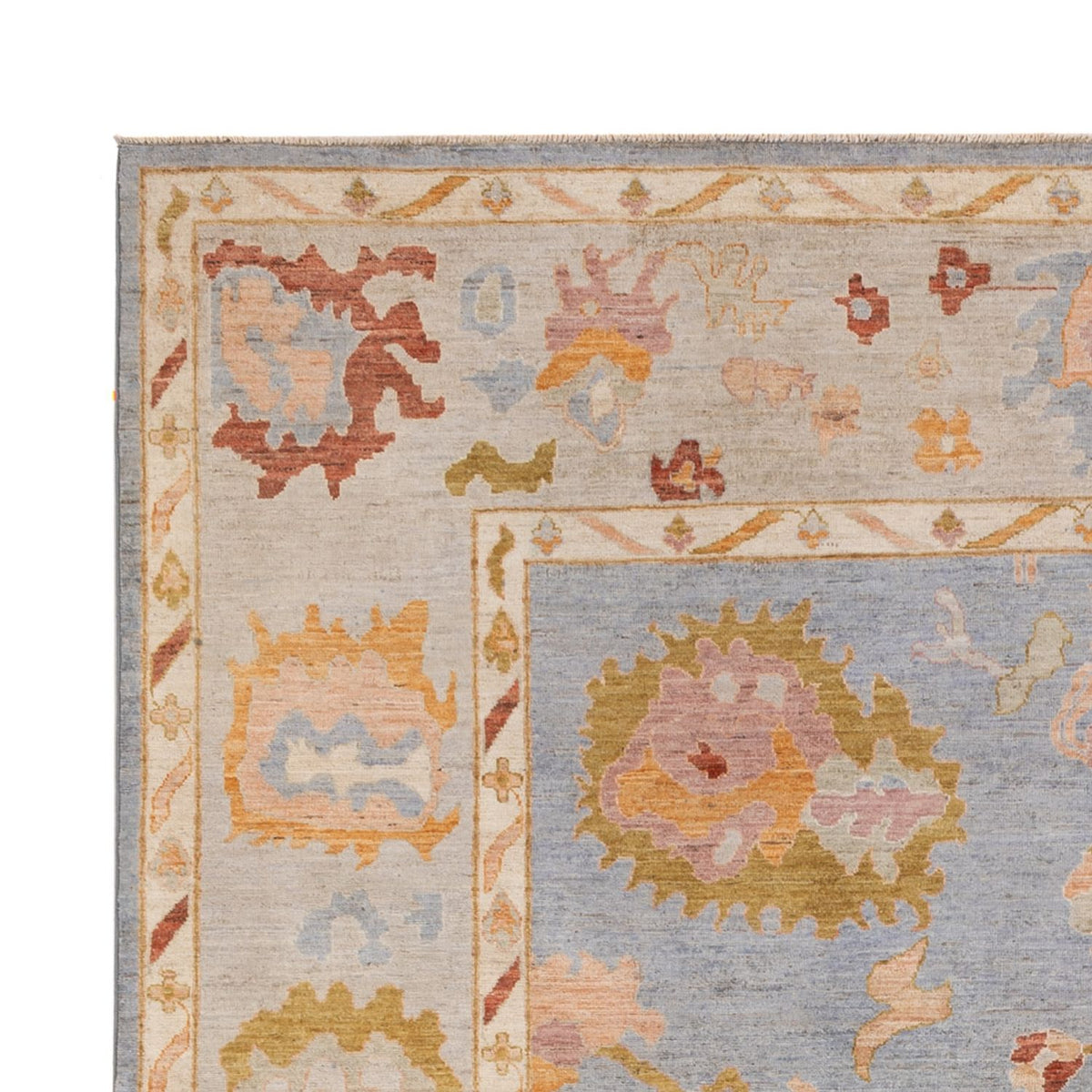Ziegler Rug - Usak - 306 x 245 cm - light blue