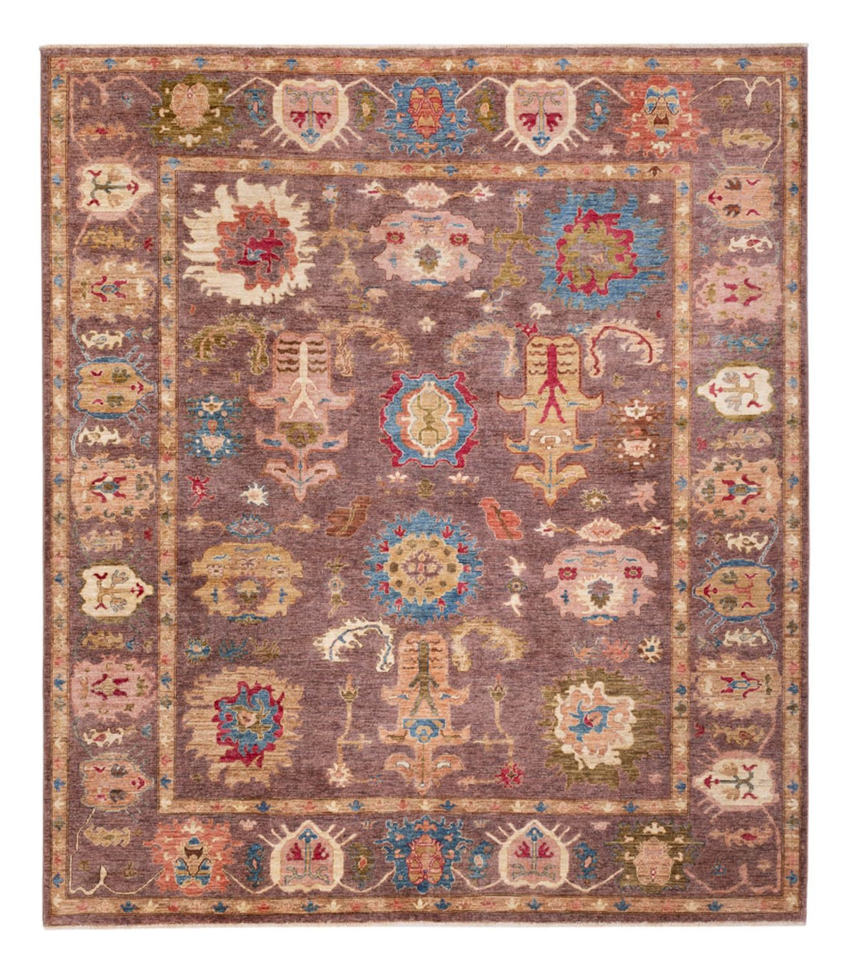 Ziegler Rug - Usak - 288 x 253 cm - dark beige