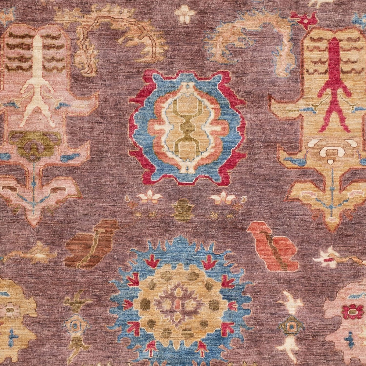 Ziegler Rug - Usak - 288 x 253 cm - dark beige