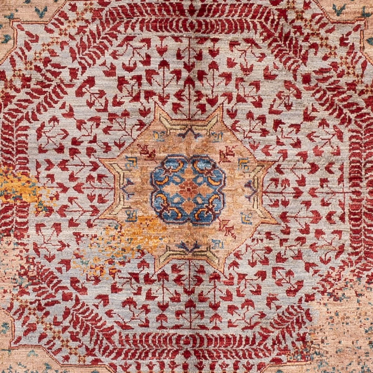 Designer Rug - 201 x 152 cm - multicolored