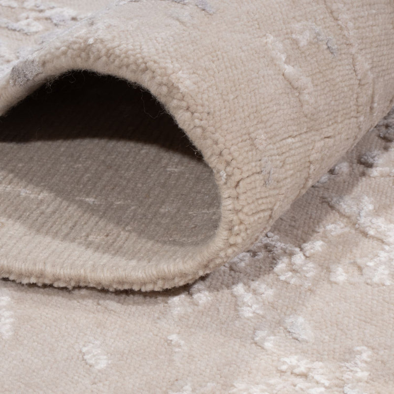 Designer Rug - 208 x 151 cm - beige