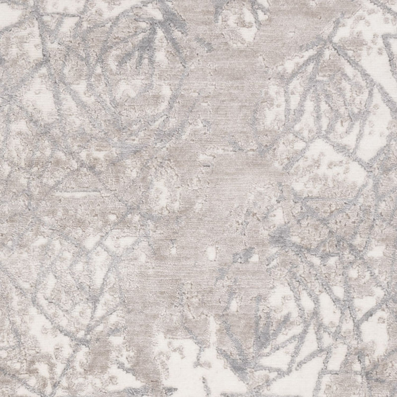 Designer Rug - 206 x 154 cm - silver