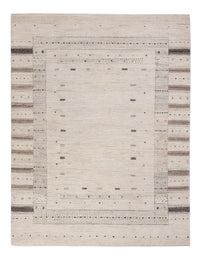 Gabbeh Rug - Loribaft Indus - 207 x 156 cm - silver
