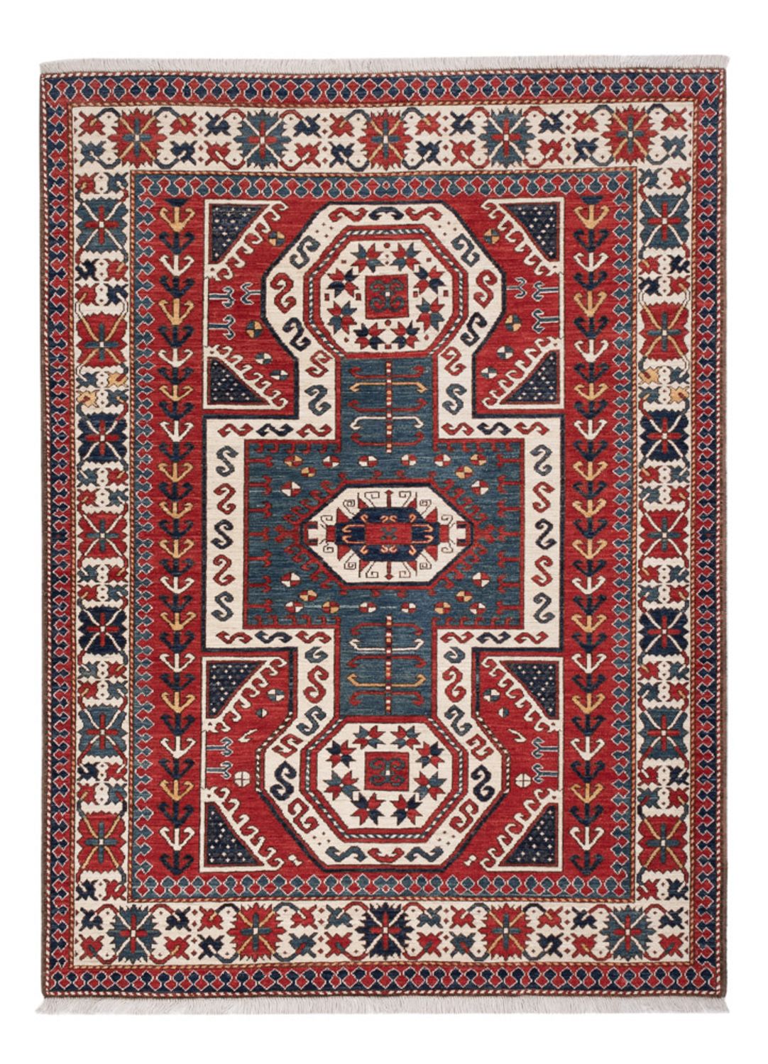 Ziegler Rug - Kazak - 198 x 146 cm - multicolored