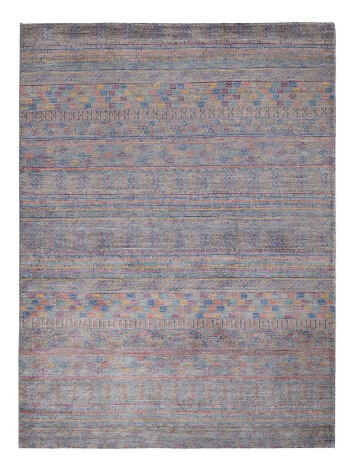 Designer Rug - 205 x 152 cm - dark blue