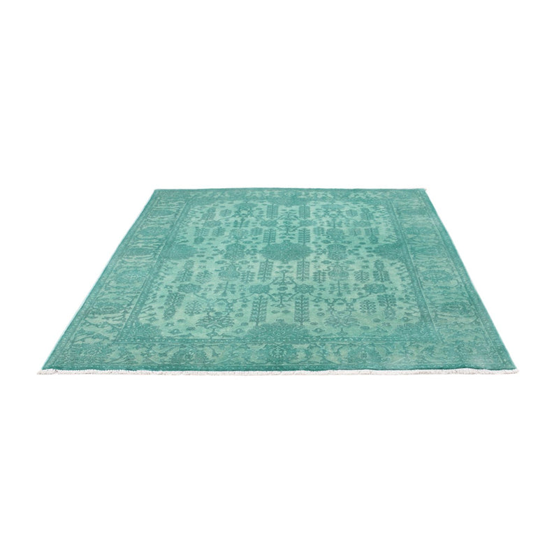 Designer Rug - 196 x 156 cm - turquoise