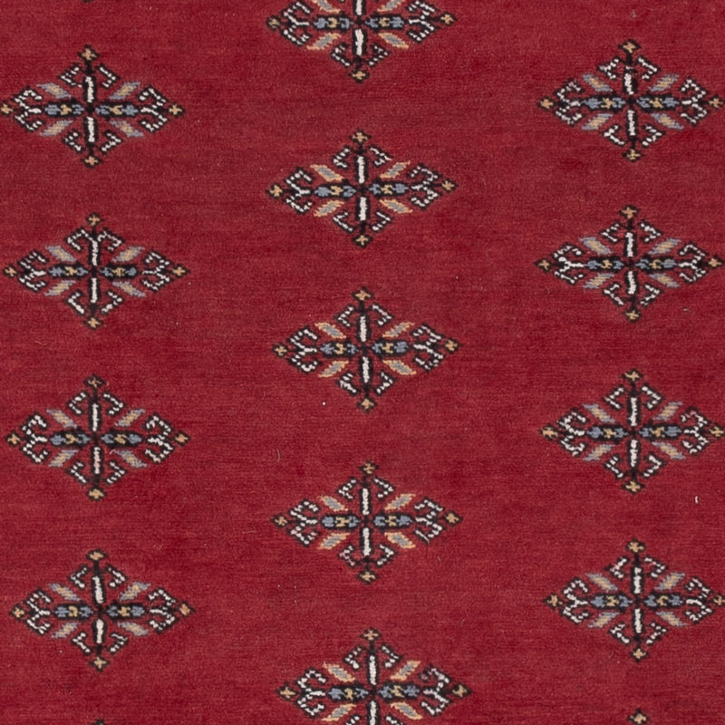 Pakistani Rug - 208 x 140 cm - red