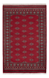 Pakistani Rug - 217 x 139 cm - red
