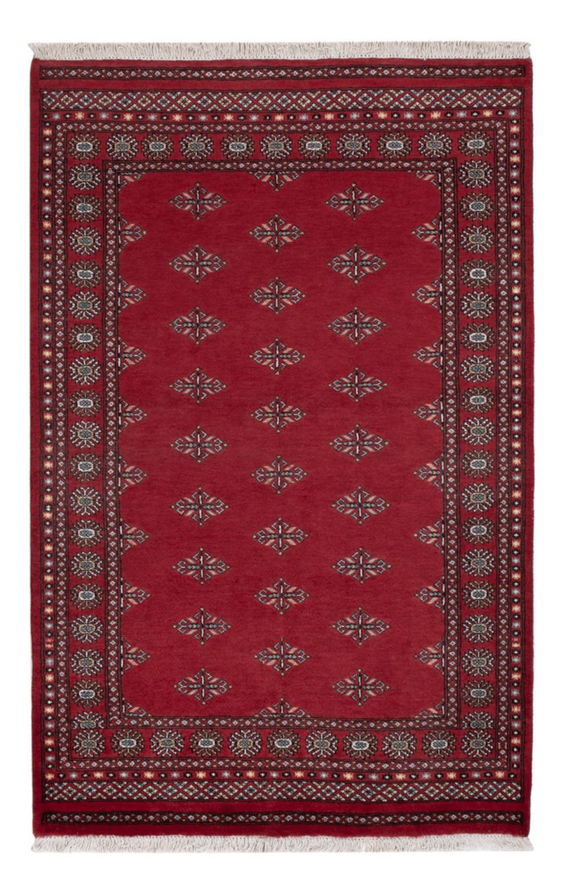 Pakistani Rug - 217 x 139 cm - red