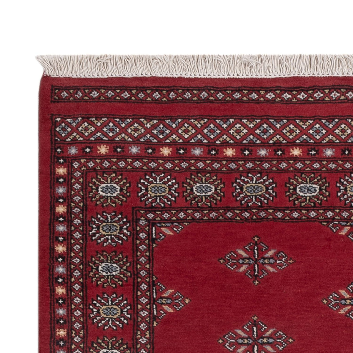 Pakistani Rug - 217 x 139 cm - red