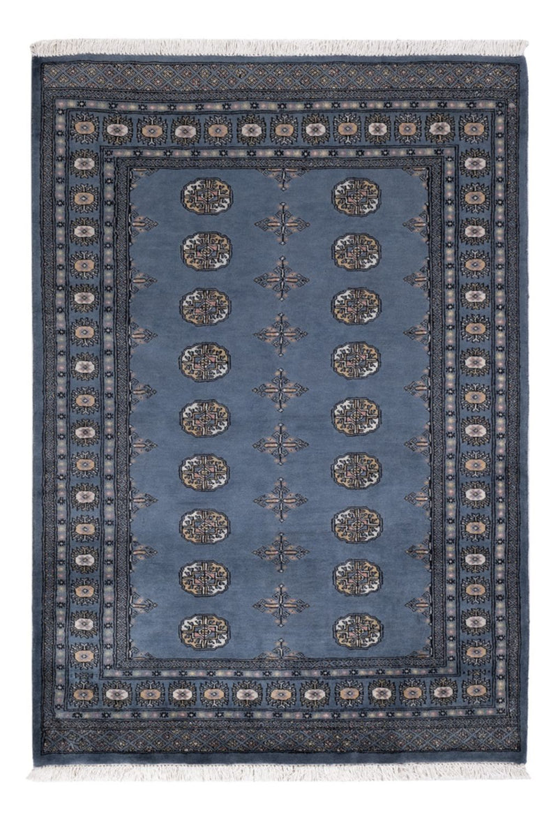 Pakistani Rug - 198 x 140 cm - blue