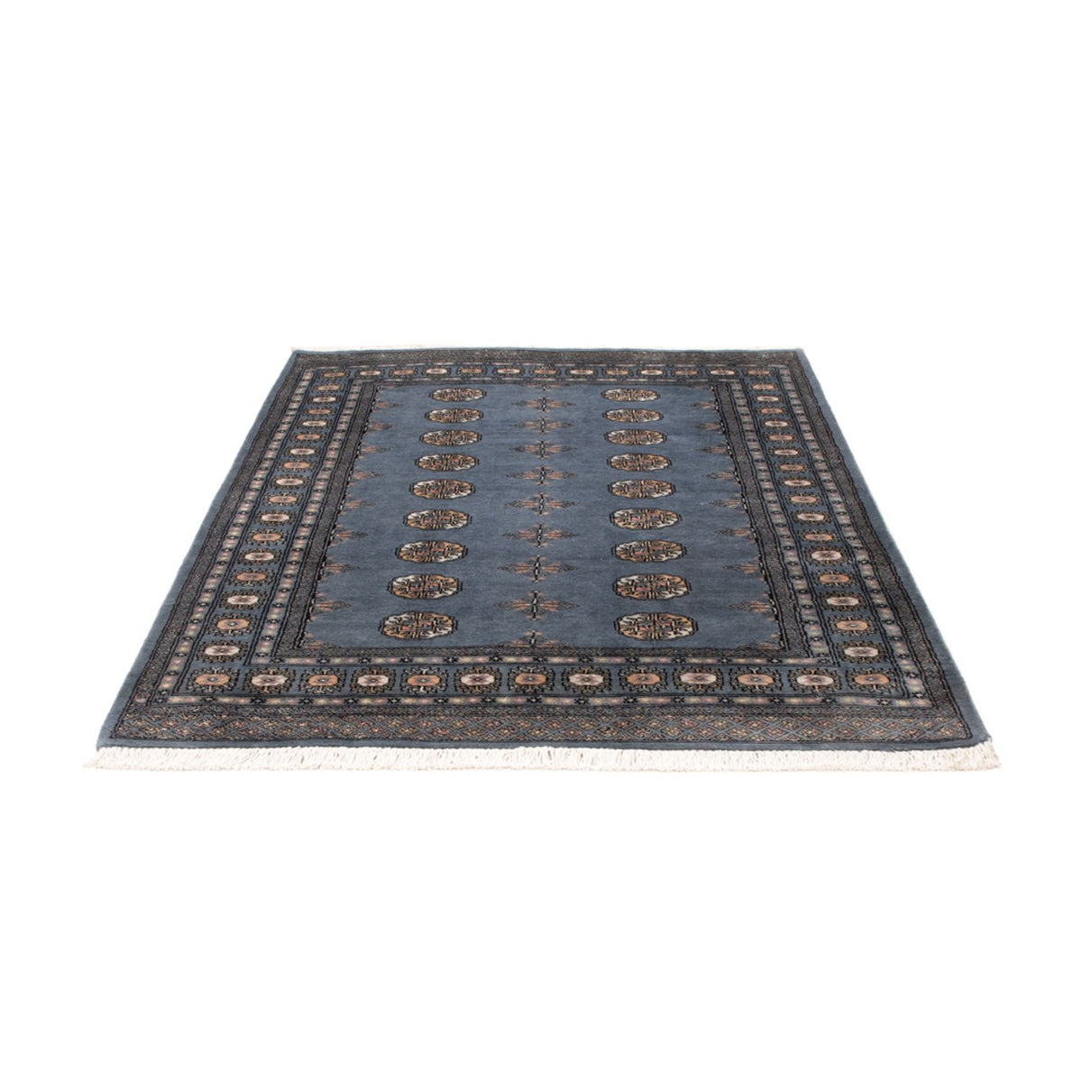 Pakistani Rug - 198 x 140 cm - blue