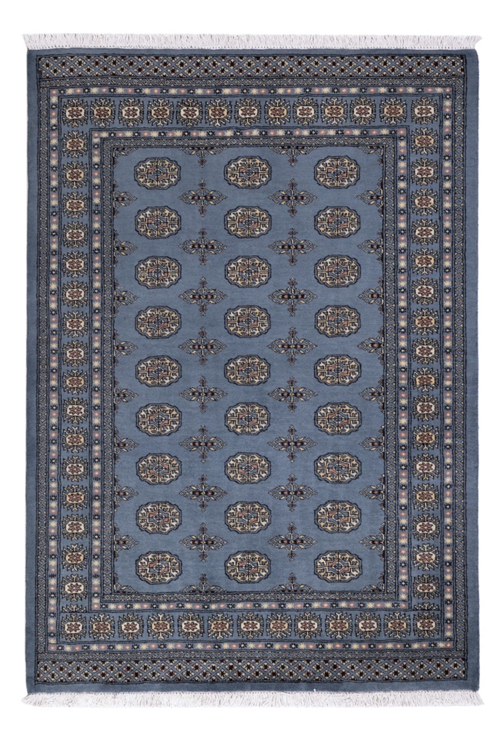 Pakistani Rug - 199 x 140 cm - blue