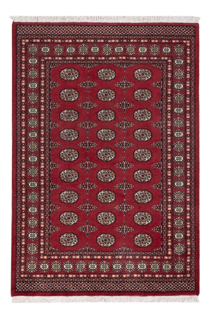 Pakistani Rug - 204 x 139 cm - red