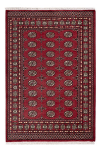 Pakistani Rug - 204 x 141 cm - red