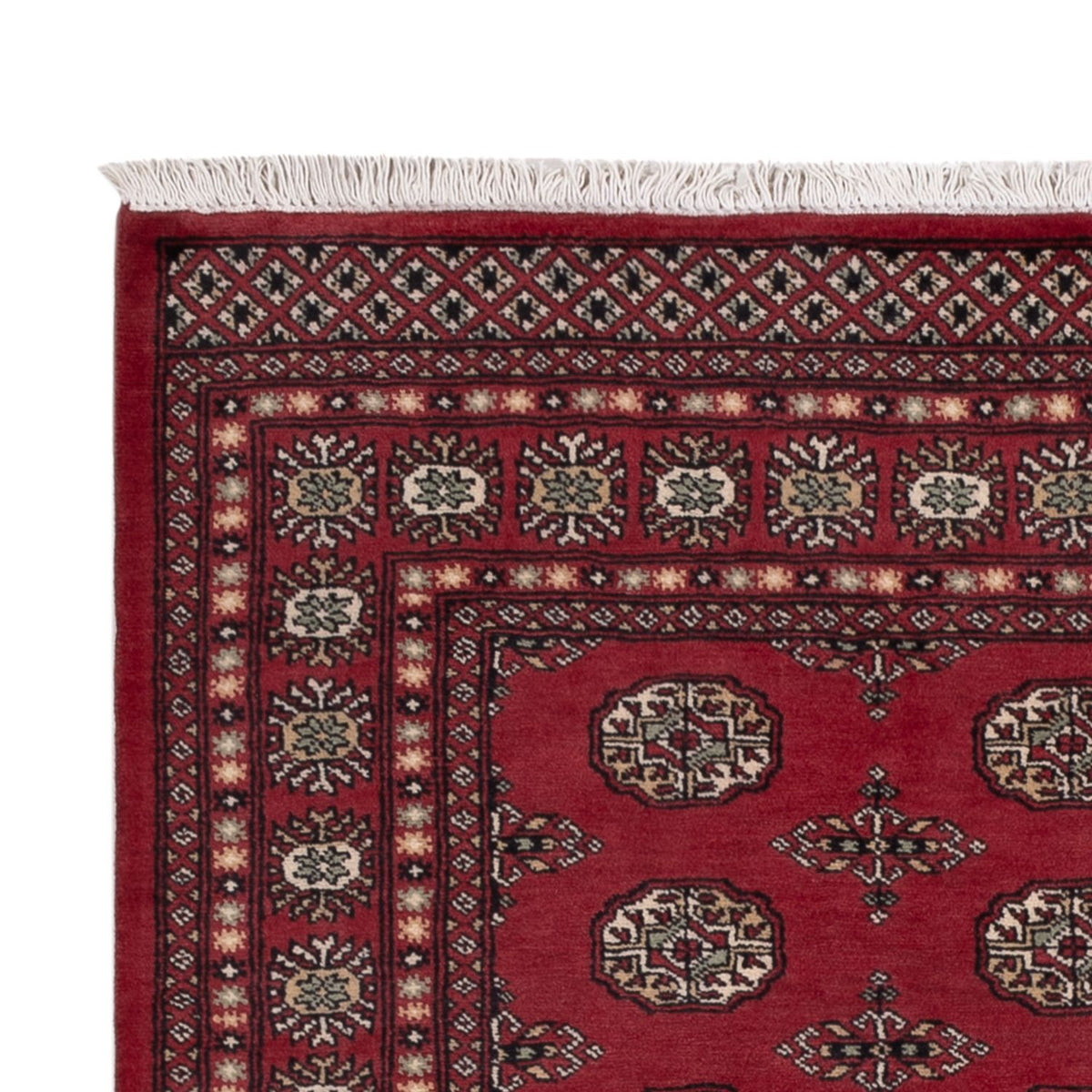 Pakistani Rug - 204 x 141 cm - red