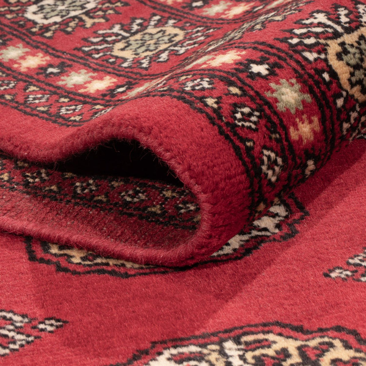 Pakistani Rug - 204 x 141 cm - red