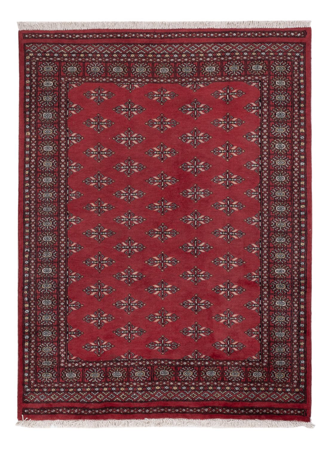 Pakistani Rug - 183 x 140 cm - red