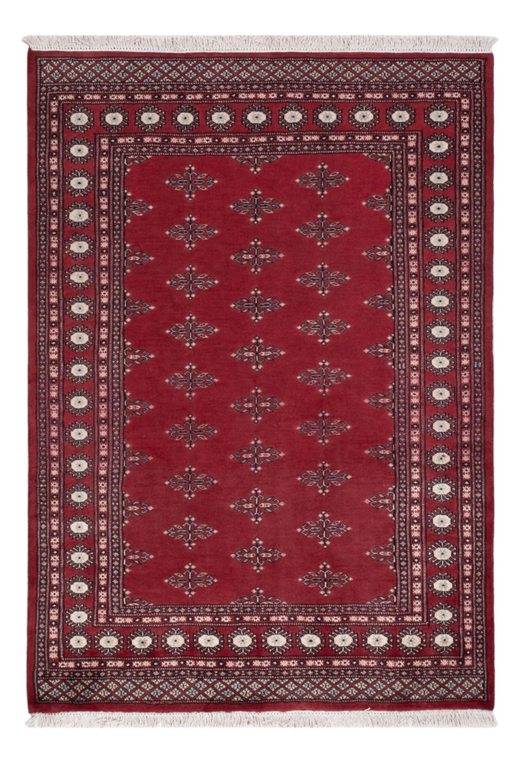 Pakistani Rug - 195 x 140 cm - red